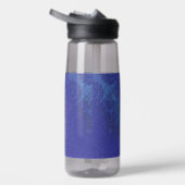 aanvaarding | Blauwe Indigo Violet Boho medailles Waterfles (Rechts)