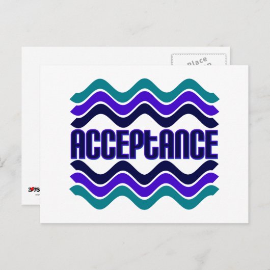 Aanvaarding Briefkaart (Voorkant / Achterkant)