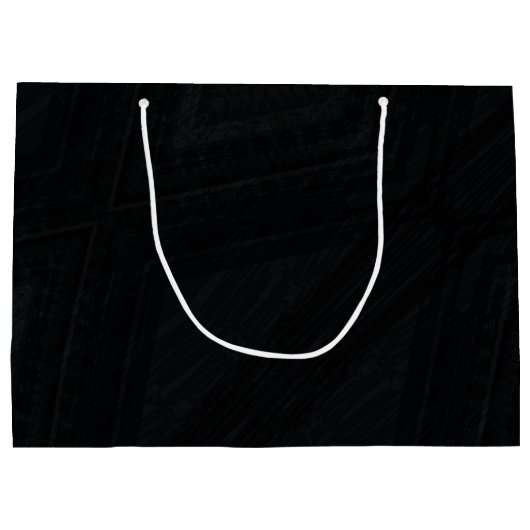 aanvaarding | Donkere Abstracte textuur Groot Cadeauzakje (Achterkant)