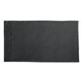 aanvaarding | Donkere Abstracte textuur Kussensloop (Achterkant-Links)