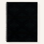 aanvaarding | Donkere Abstracte textuur Notitieboek (Voorkant)