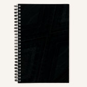 aanvaarding | Donkere Abstracte textuur Notitieboek (Voorkant)