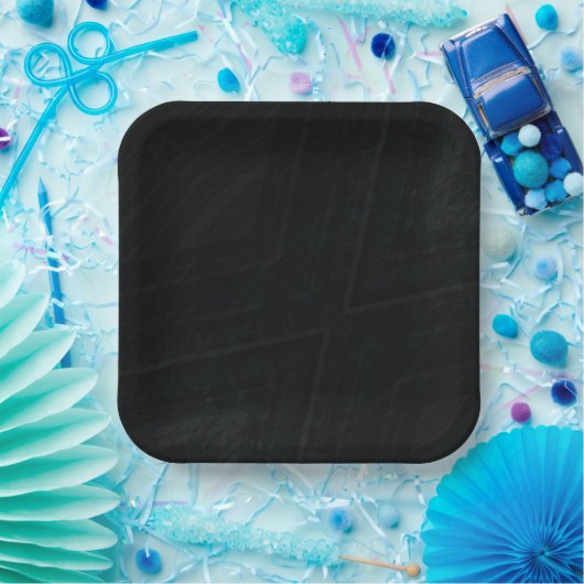 aanvaarding | Donkere Abstracte textuur Papieren Bordje (Feest)