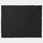 aanvaarding | Donkere Boho-textuur Fleece Deken (Voorkant (Horizontaal))
