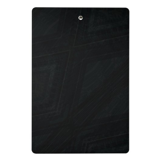 aanvaarding | Donkere Boho-textuur Mini Klembord (Achterkant)