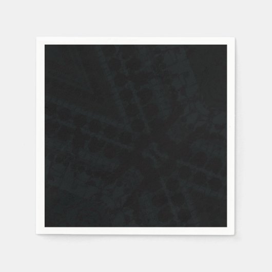 aanvaarding | Donkere Boho-textuur Servet (Voorkant)