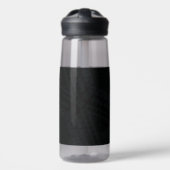 aanvaarding | Donkere Boho-textuur Waterfles (Voorkant)