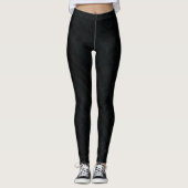 aanvaarding | Donkere eclectische textuur Leggings (Voorkant)