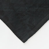 aanvaarding | Donkere geometrische structuur Fleece Deken (Hoek)
