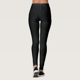 aanvaarding   Donkere geometrische structuur Leggings