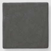 aanvaarding | Donkere geometrische structuur Stenen Onderzetter (Voorkant)