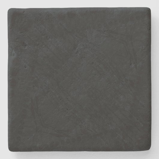 aanvaarding | Donkere geometrische structuur Stenen Onderzetter (Voorkant)