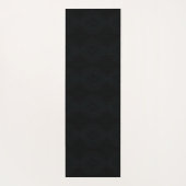 aanvaarding | Donkere geometrische structuur Yogamat (Achterkant)