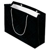 aanvaarding | Donkere Shibori-textuur Groot Cadeauzakje (Achterkant Gekanteld)