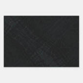 aanvaarding | Donkere Shibori-textuur Inpakpapier Vel (Voorkant)