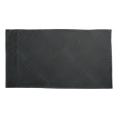 aanvaarding | Donkere Shibori-textuur Kussensloop (Achterkant-Links)