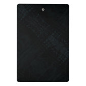 aanvaarding | Donkere Shibori-textuur Mini Klembord (Achterkant)