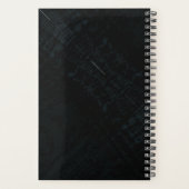 aanvaarding | Donkere Shibori-textuur Planner (Achterkant)