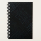 aanvaarding | Donkere Shibori-textuur Planner (Voorkant)