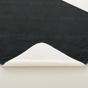 aanvaarding   Donkere Shibori-textuur Sherpa Deken