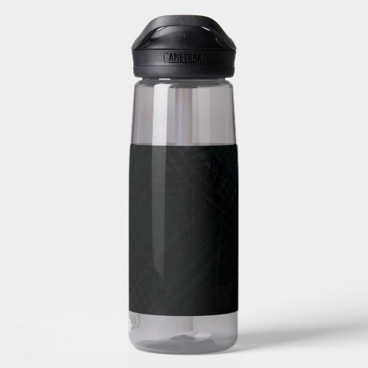 aanvaarding | Donkere Shibori-textuur Waterfles (Achterkant)