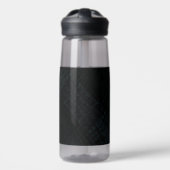 aanvaarding | Donkere Shibori-textuur Waterfles (Voorkant)