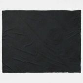 aanvaarding | Donkergotische textuur Fleece Deken (Voorkant (Horizontaal))