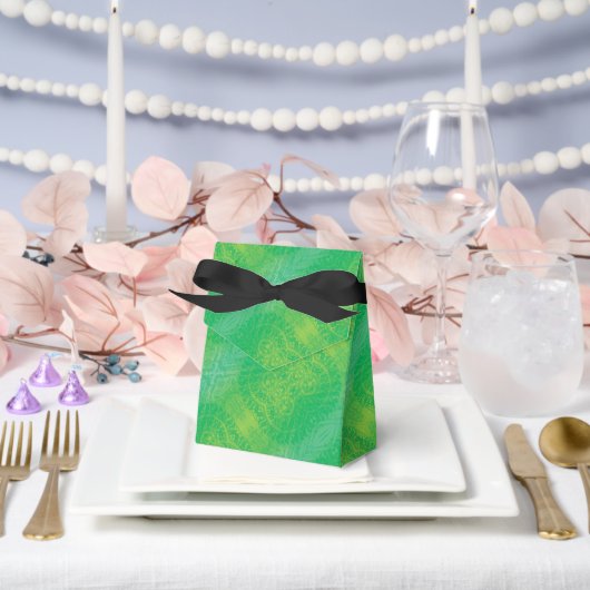 aanvaarding | Geel Groen Blauw Boho Medallions Bedankdoosjes (Huwelijk)