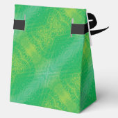 aanvaarding | Geel Groen Blauw Boho Medallions Bedankdoosjes (Achterkant)