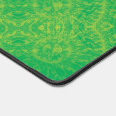 aanvaarding | Geel Groen Blauw Boho Medallions Bureaumat (Hoek)