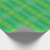 aanvaarding | Geel Groen Blauw Boho Medallions Cadeaupapier (Hoek)