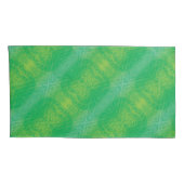 aanvaarding | Geel Groen Blauw Boho Medallions Kussensloop (Achterkant-Rechts)