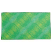 aanvaarding | Geel Groen Blauw Boho Medallions Kussensloop (Voorkant-Rechts)