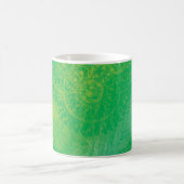 aanvaarding | Geel Groen Blauw Boho Medallions Magische Mok (Center)