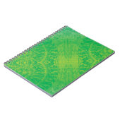 aanvaarding | Geel Groen Blauw Boho Medallions Notitieboek (Linkerzijde)