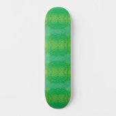 aanvaarding | Geel Groen Blauw Boho Medallions Persoonlijk Skateboard (Voorkant)