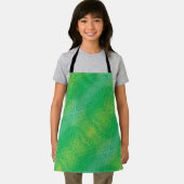 aanvaarding | Geel Groen Blauw Boho Medallions Schort (Insitu)