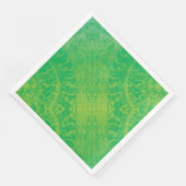 aanvaarding | Geel Groen Blauw Boho Medallions Servet (Hoek)