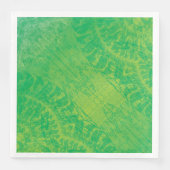 aanvaarding | Geel Groen Blauw Boho Medallions Servet (Voorkant)