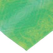 aanvaarding | Geel Groen Blauw Boho Medallions Tafelkleed (Gekanteld)