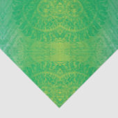 aanvaarding | Geel Groen Blauw Boho Medallions Tissuepapier (Detail)