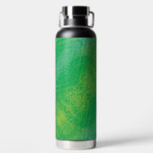 aanvaarding | Geel Groen Blauw Boho Medallions Waterfles (Achterkant)