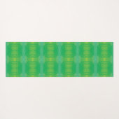 aanvaarding | Geel Groen Blauw Boho Medallions Yogamat (Achterkant (horizontaal))