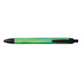 aanvaarding | Geel Groen Blauw Boho Medallions Zwarte Inkt Pen (Achterkant)