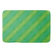 aanvaarding | Geel Groen Blauw Shibori patroon Badmat (Voorkant)