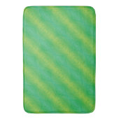 aanvaarding | Geel Groen Blauw Shibori patroon Badmat (Voorkant Verticaal)