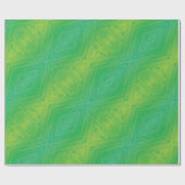 aanvaarding | Geel Groen Blauw Shibori patroon Cadeaupapier (Vlak)