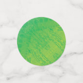 aanvaarding | Geel Groen Blauw Shibori patroon Confetti (Kleine voorkant)