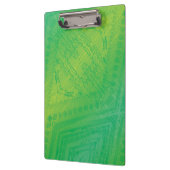 aanvaarding | Geel Groen Blauw Shibori patroon Klembord (Links)