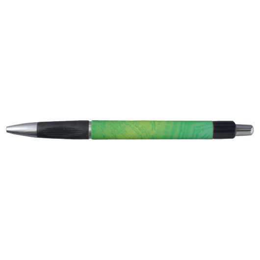 aanvaarding | Geel Groen Blauw Shibori patroon Pen (Voorkant)